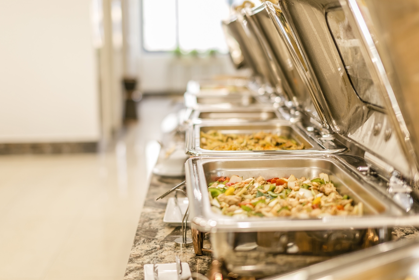 Balcony Restaurant-Breakfast Buffet-Hot station2-med Balcony Restaurant-Breakfast Buffet-Hot station2-med
